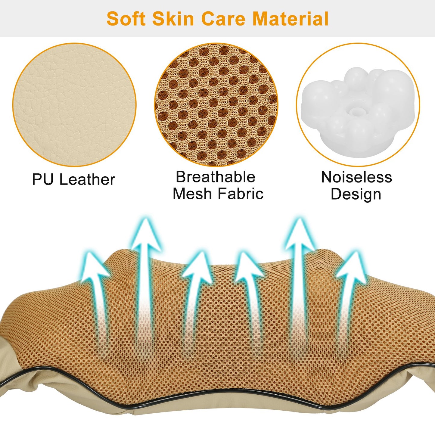 1Pc Neck Shoulder Massager Electric Back Massage