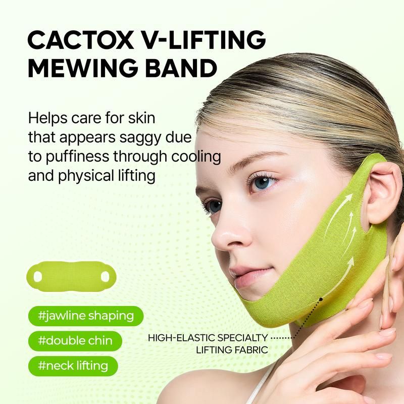 V-Lifting Mewing Band with Cactus Cooling