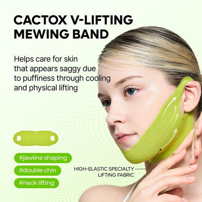 V-Lifting Mewing Band with Cactus Cooling
