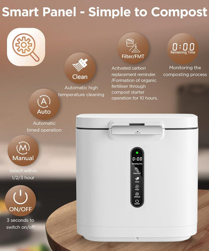 4L Automatic Countertop Composter
