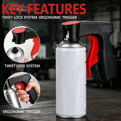 Ergonomic Spray Paint Handle