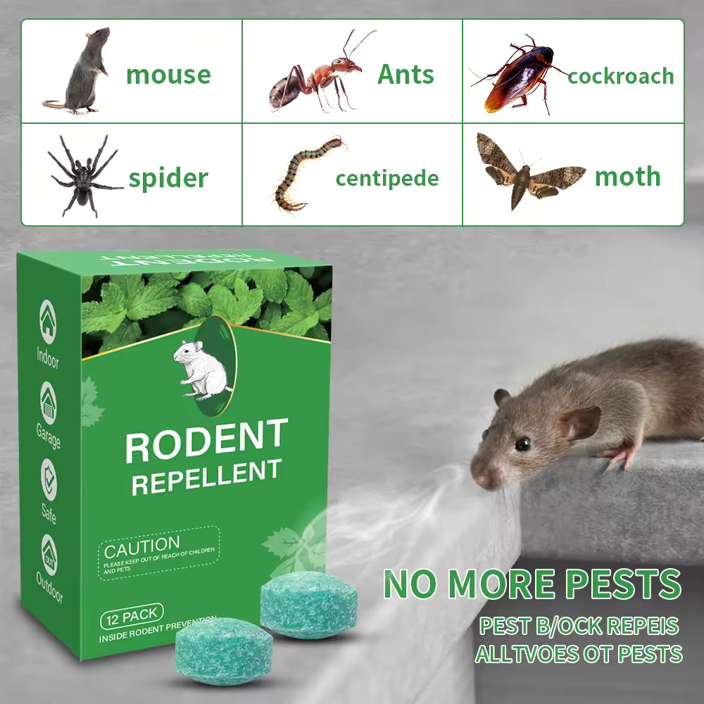 Natural Rat & Squirrel Repellent Balls  Safe & Eco-Friendly