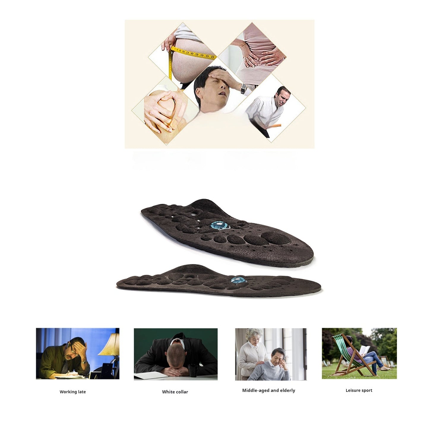 Magnetic Cushion Sport Insole