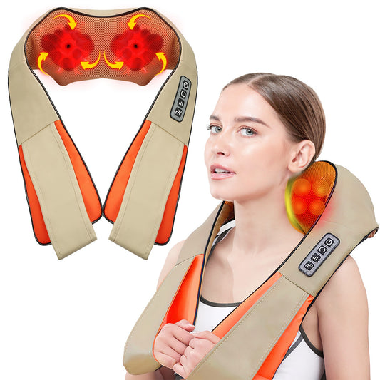 1Pc Neck Shoulder Massager Electric Back Massage