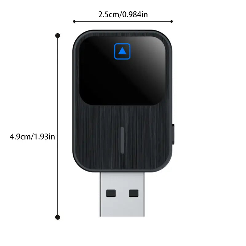 Adaptor Wireless 2 in 1 CarPlay si Android Auto Tip USB