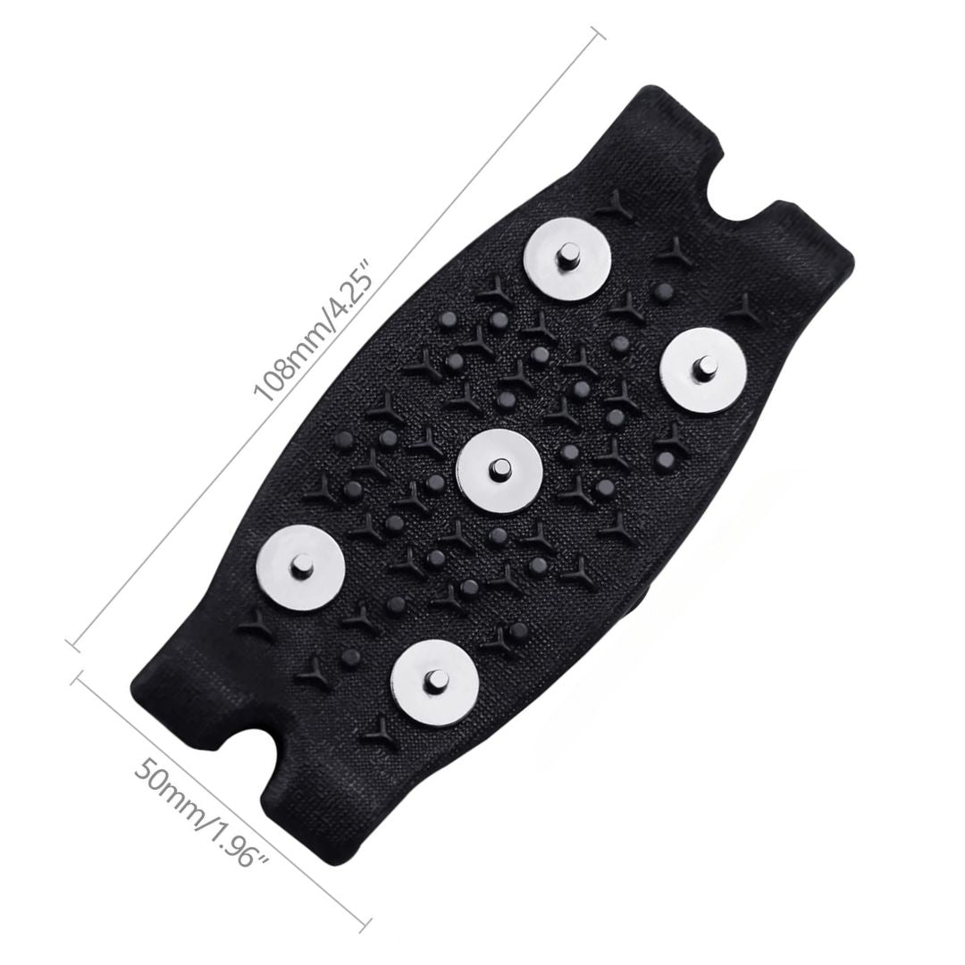 Set 2 crampoane anti-alunecare pe gheata pentru incaltaminte, marime 30-46