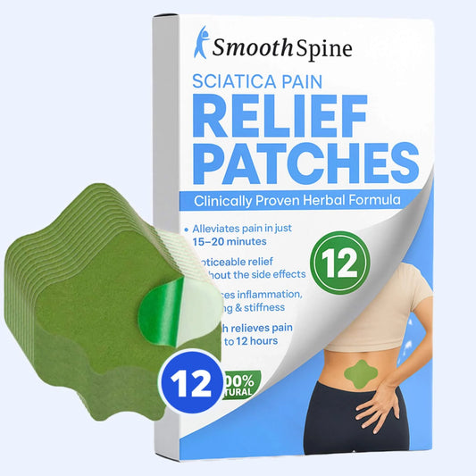 12x Back Pain Relief Patches