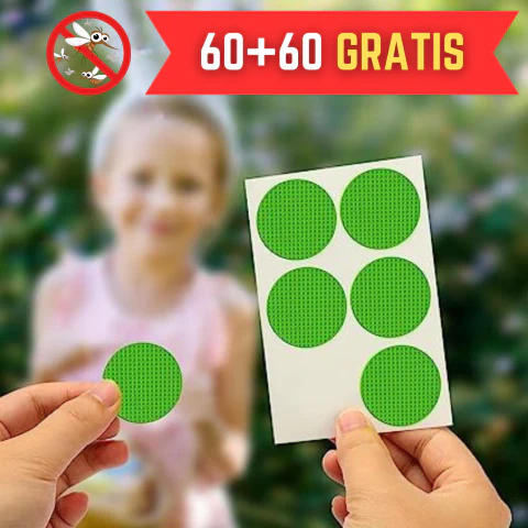Set 60 plasturi anti-tantari + 60 Plasturi GRATIS