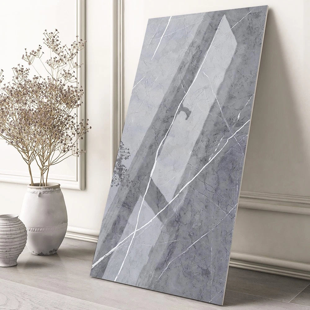 40pcs Marble Peel & Stick Wall Panels – Heat-Resistant Self-Adhesive Backsplash Tiles