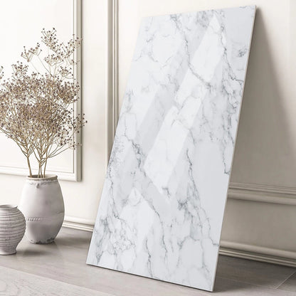 40pcs Marble Peel & Stick Wall Panels – Heat-Resistant Self-Adhesive Backsplash Tiles